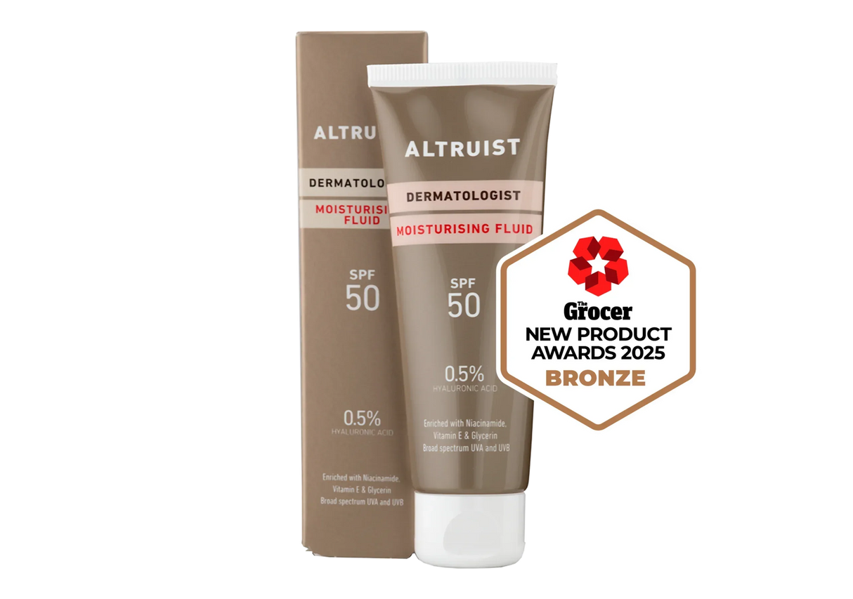 ALTRUIST | Dermatologist Moisturising Fluid 0.5% Hyaluronic Acid SPF50 - 50ml