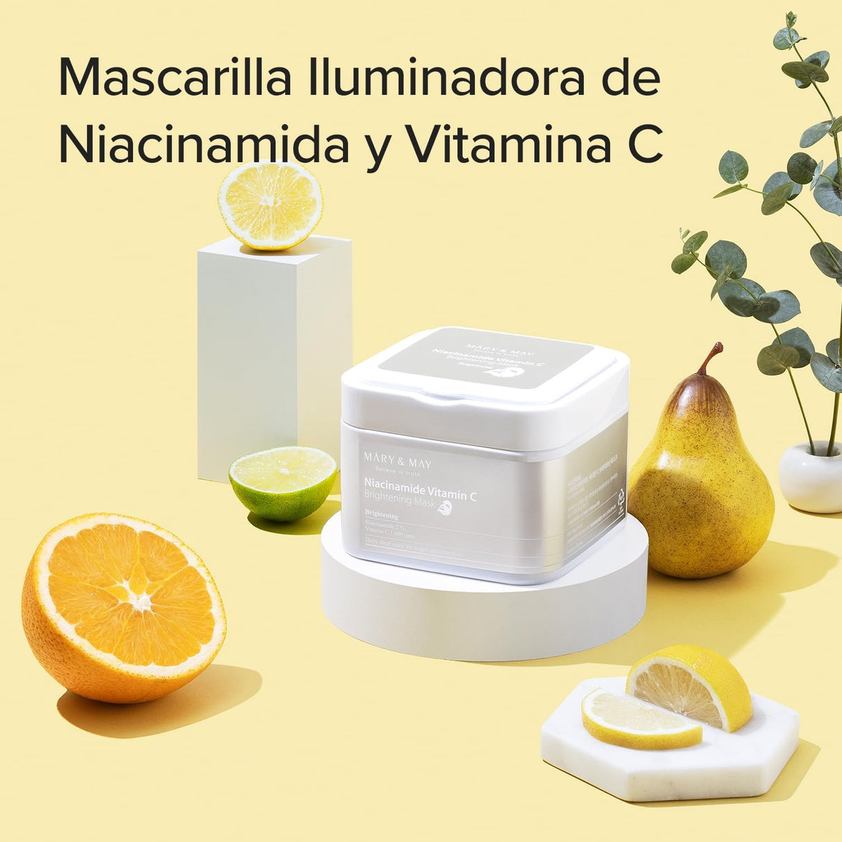 MARY & MAY | Niacinamide Vitamin C Brightening Mask - 400 ml