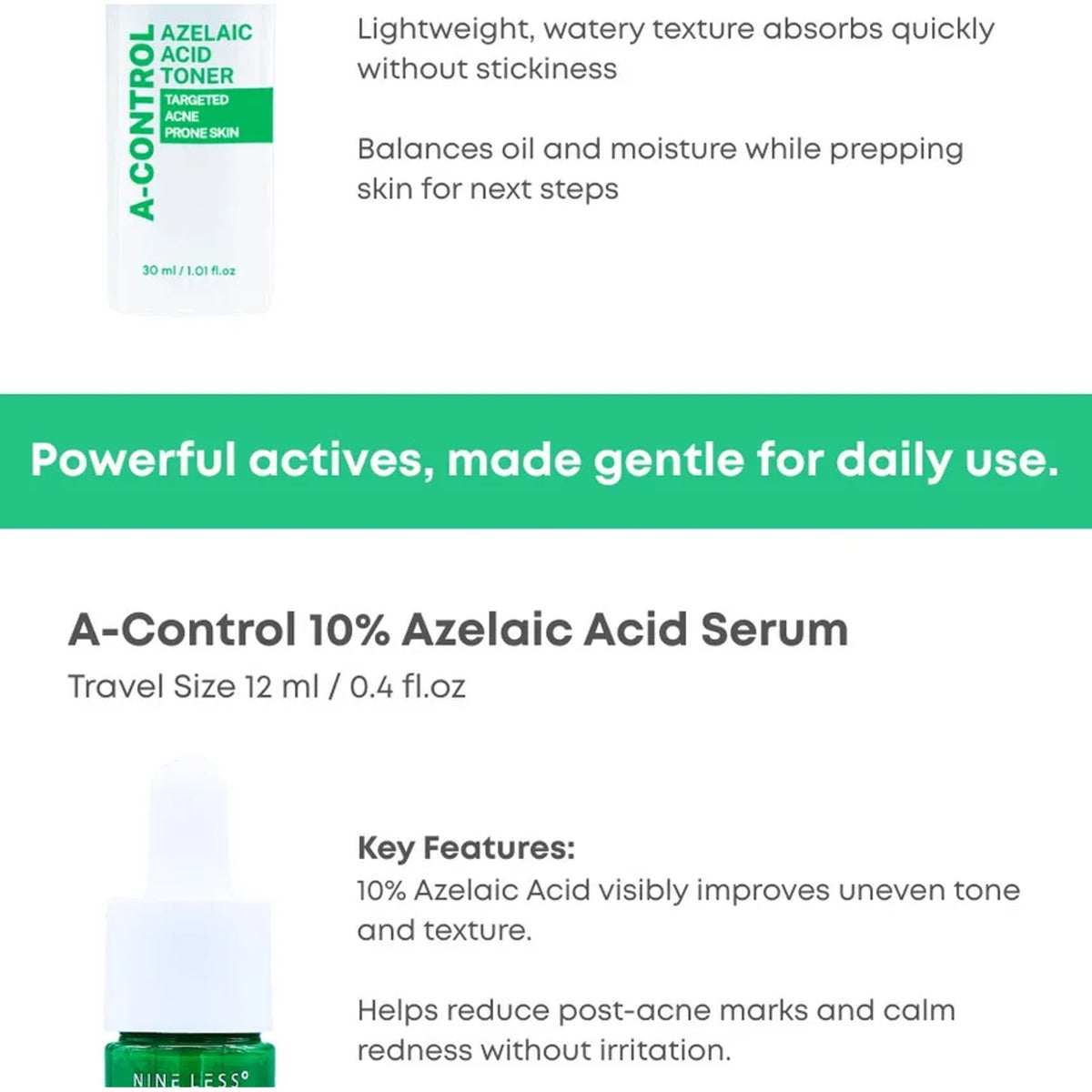 NINELESS | A-Control Mini Kit - 4 pasos