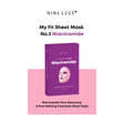 NINELESS | My Fit Sheet Mask No.3 Niacinamide