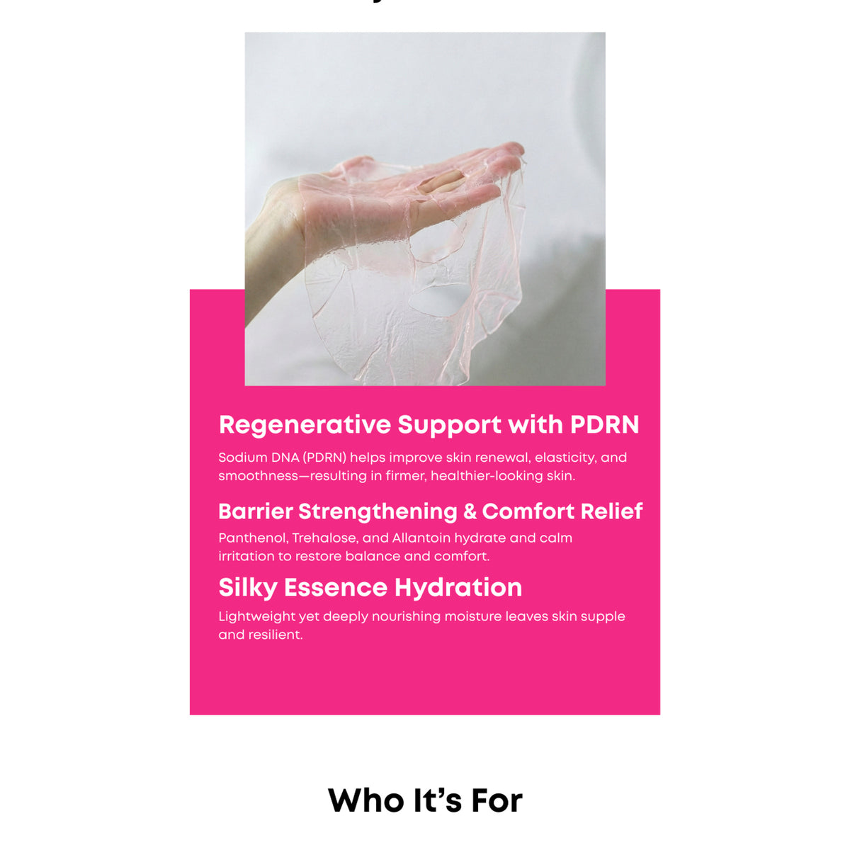 NINELESS | My Fit Sheet Mask No.6 PDRN