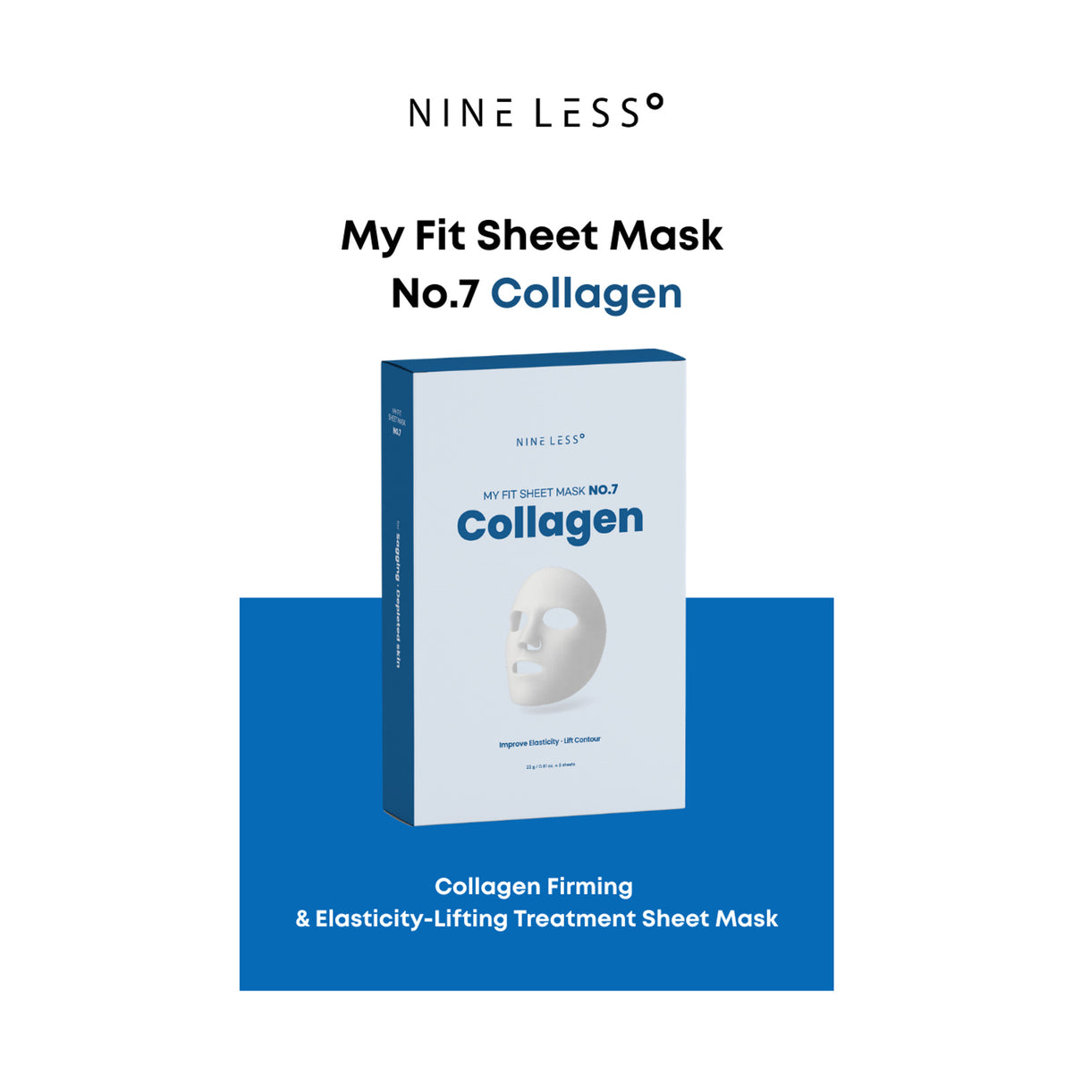 NINELESS | My Fit Sheet Mask No.7 Collagen