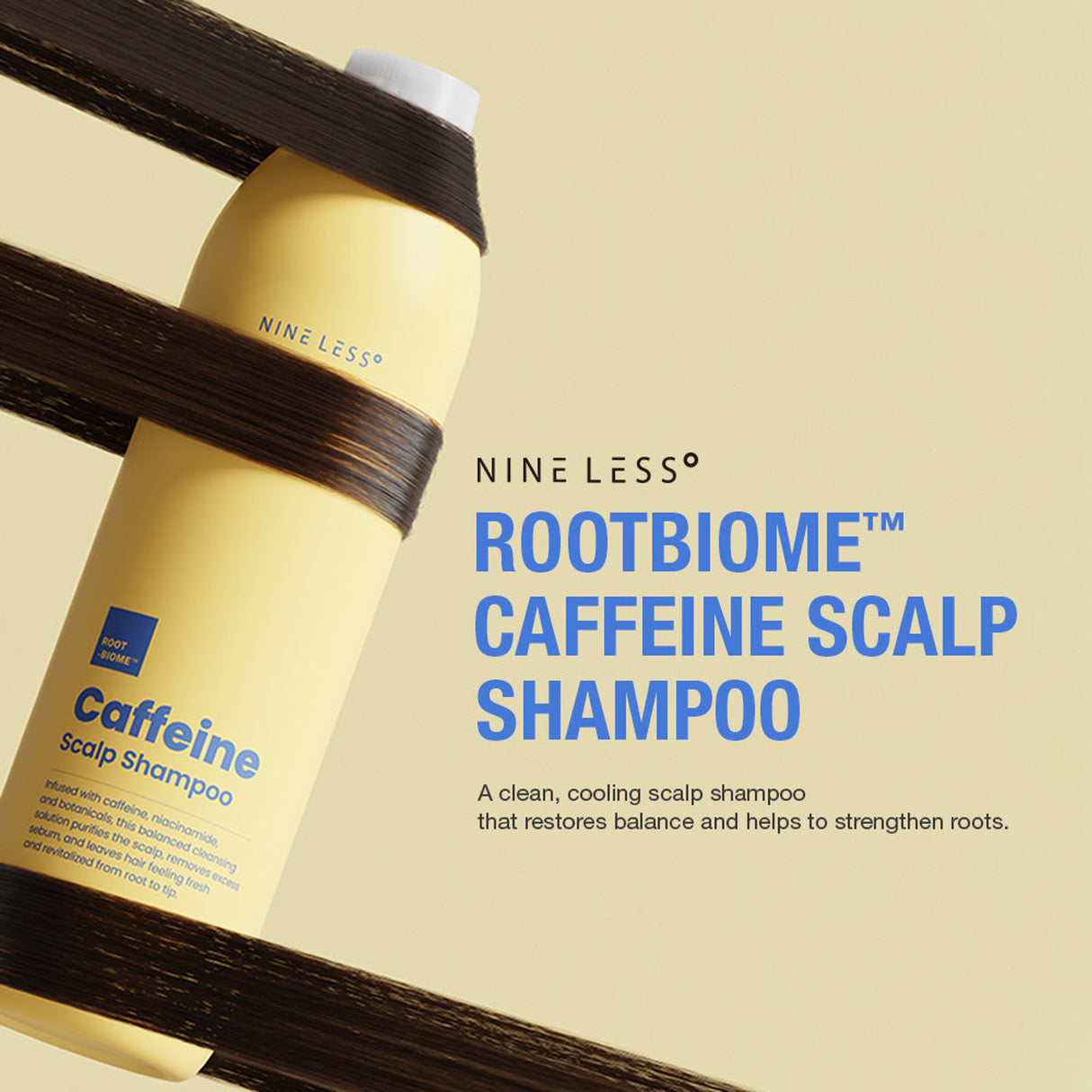 NINELESS | Root-Biome™ Caffeine Scalp Shampoo - 300ml