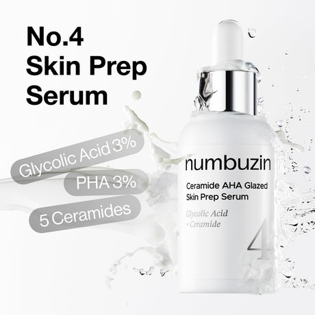 NUMBUZIN | No.4 Ceramide AHA Glazed Skin Prep Serum - 30ml