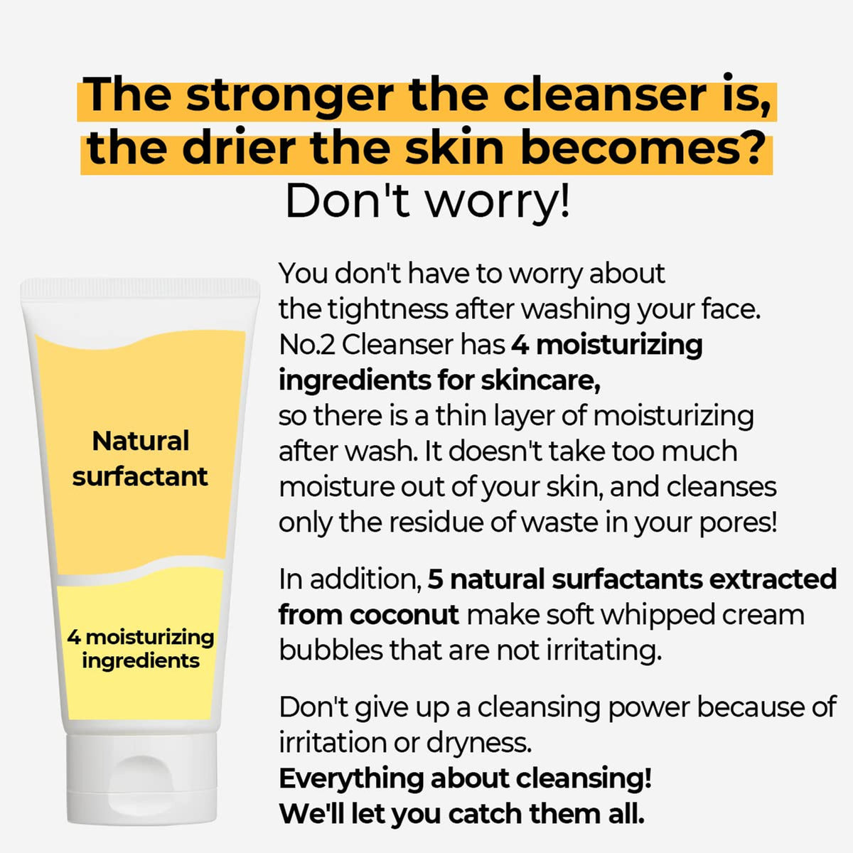 NUMBUZIN | No.2 Deep Clean Fresh Cream Cleanser - 120ml