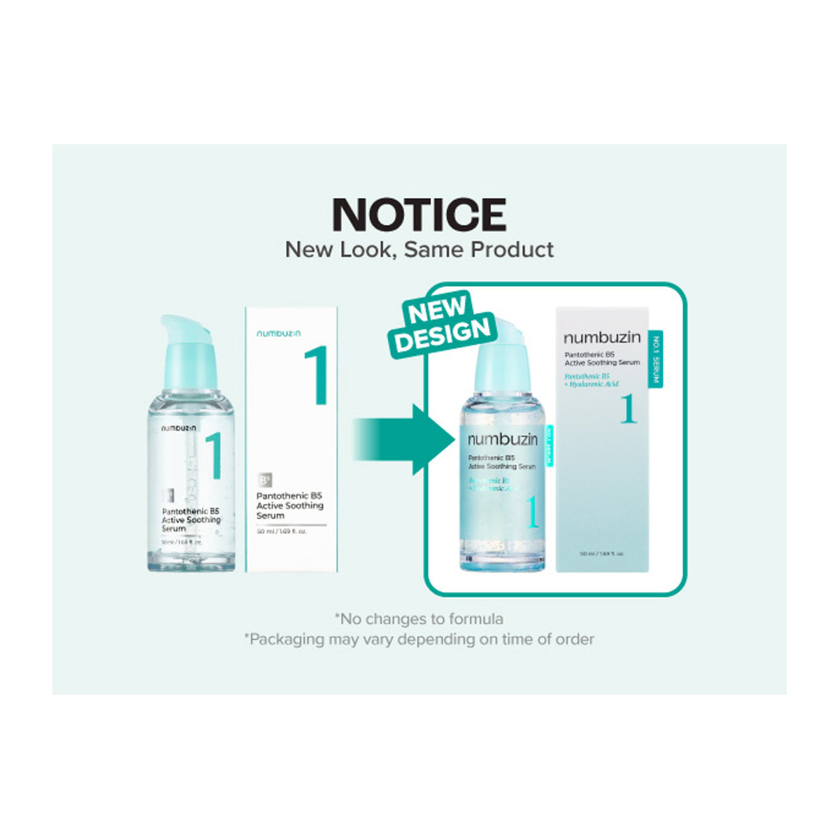 NUMBUZIN | No.1 Pantothenic B5 Active Soothing Serum 50ml