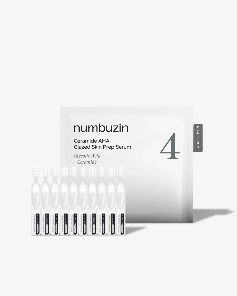NUMBUZIN | No.4 Ceramide AHA Glazed Skin Prep Serum Mini Kit (1.3ml*10EA)