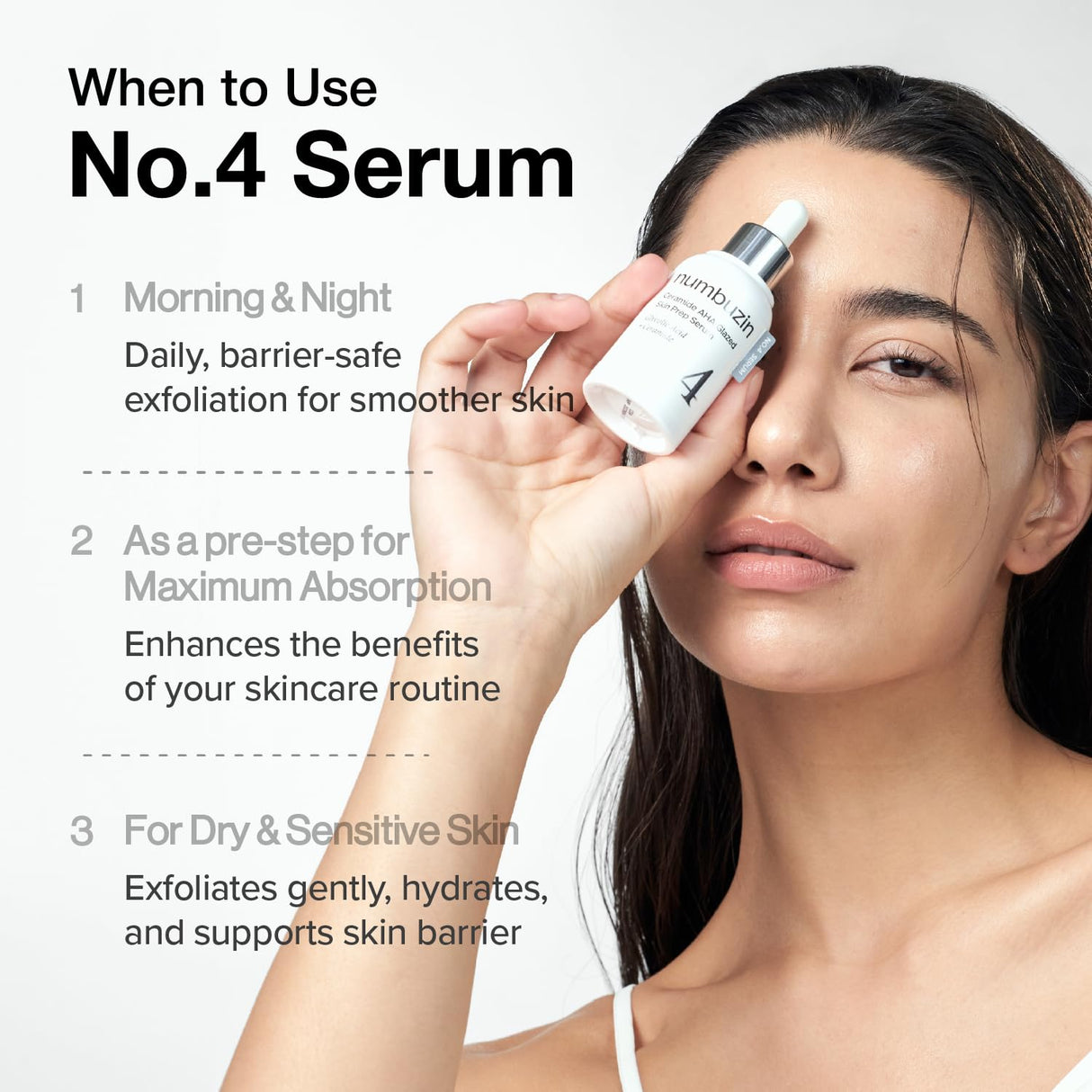 NUMBUZIN | No.4 Ceramide AHA Glazed Skin Prep Serum Mini Kit (1.3ml*10EA)