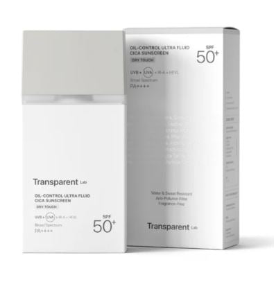 TRANSPARENT LAB | Oil Control Ultra Fluid Cica Sunscreen - 100ml