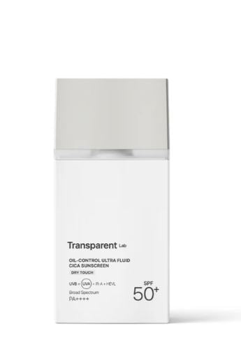 TRANSPARENT LAB | Oil Control Ultra Fluid Cica Sunscreen - 100ml