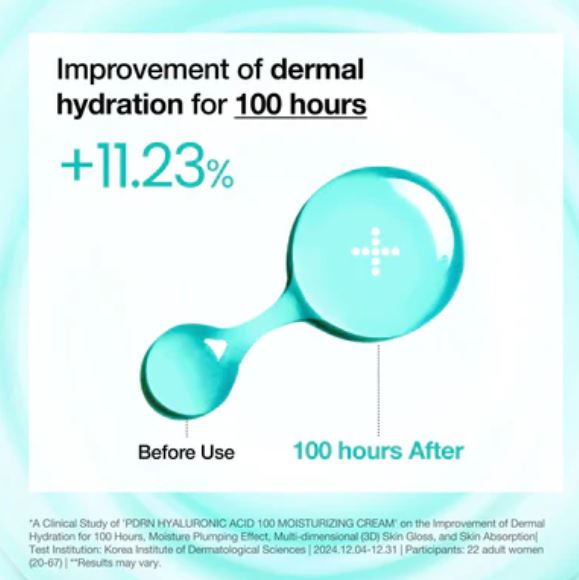 ANUA | PDRN Hyaluronic Acid 100 Moisturizing Cream - 60ml