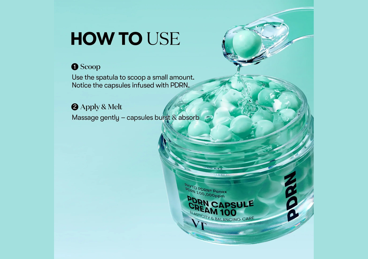 VT COSMETICS | PDRN Capsule Cream 100 - 50ml - InternationalCosmetic