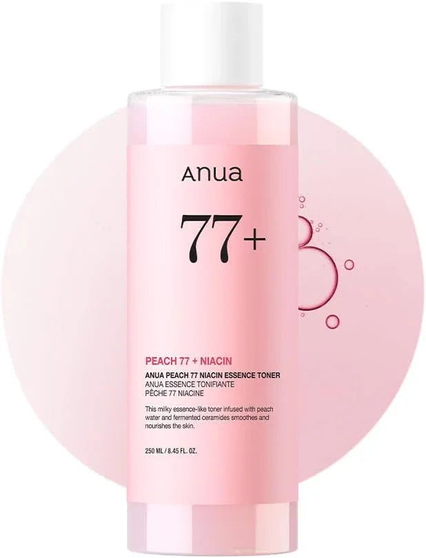 ANUA | Peach 77 Niacin Essence Toner - 250ml - InternationalCosmetic
