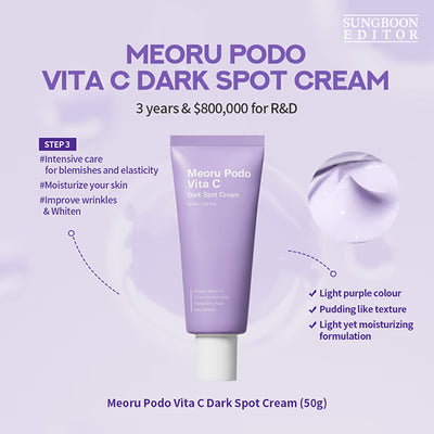 SUNGBOON EDITOR | Meoru Podo VitaC Dark Spot Cream - 50ml