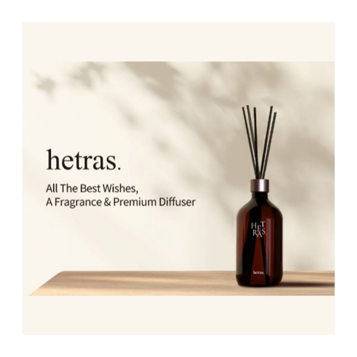 HETRAS | Premium Diffuser Jeju Saryeoni Forest - 500ml x 2