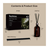 HETRAS | Premium Diffuser Jeju Saryeoni Forest - 500ml x 2