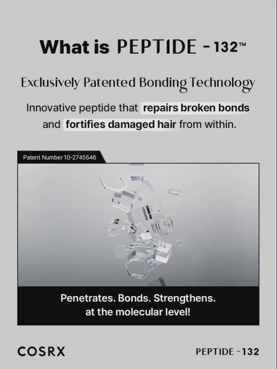 COSRX PEPTIDE-132 Traitement Ultra Parfait de Liaison Capillaire