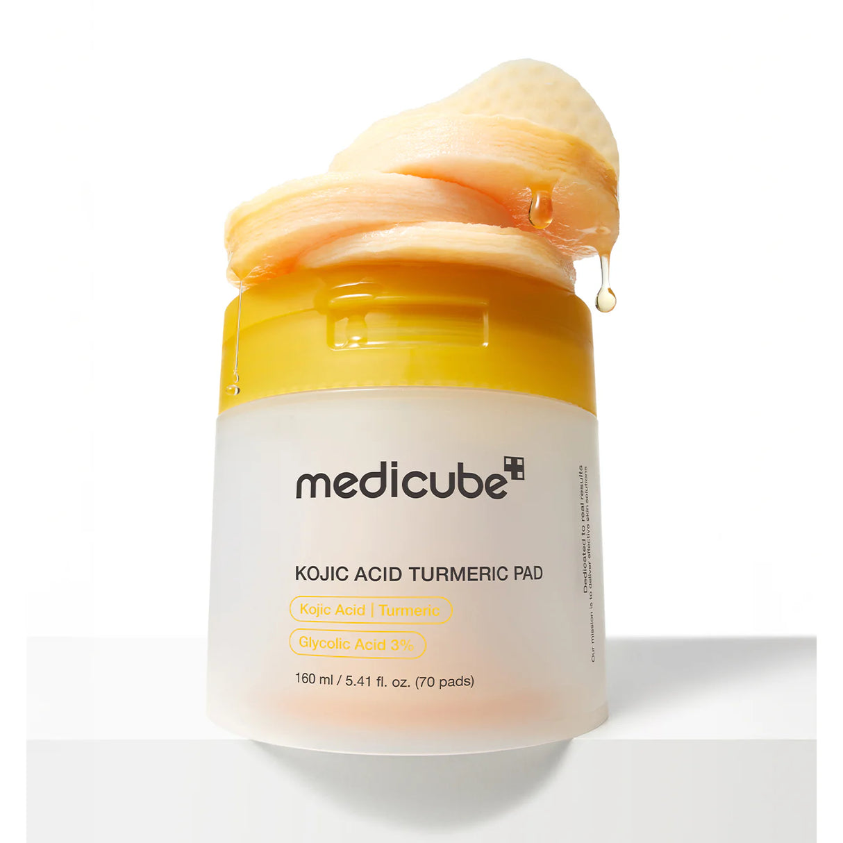 MEDICUBE | Kojic Acid Turmeric Toner Pad - 70 ud