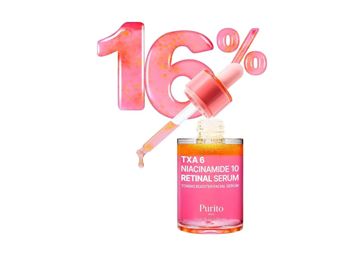 PURITO | TXA 6 Niacinamide 10 Retinal Serum - 30ml - InternationalCosmetic