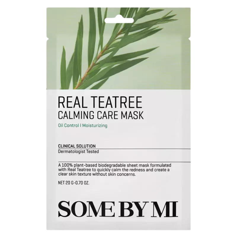 SOME BY MI  | Real Teatree Calming Care Mask - 1ud