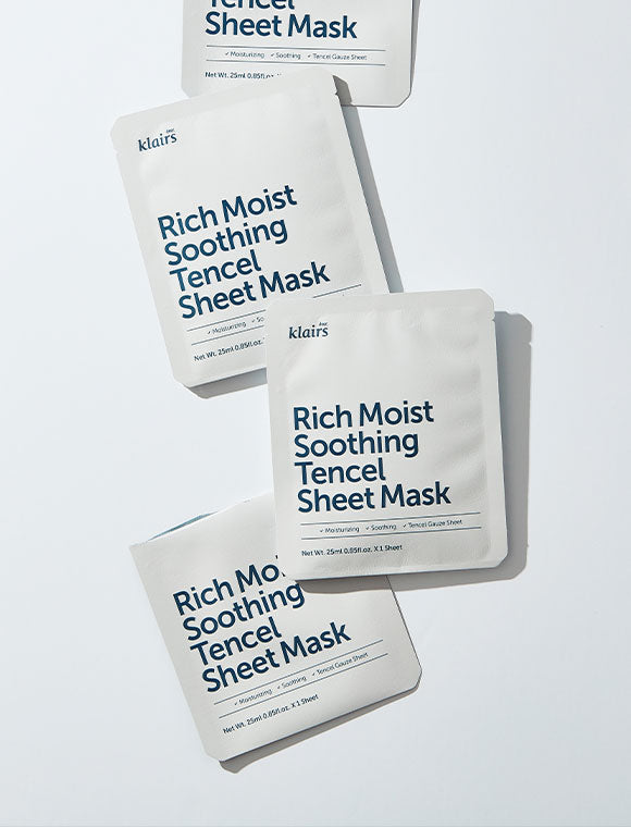KLAIRS | Rich Moist Soothing Tencel Sheet Mask - 25ml