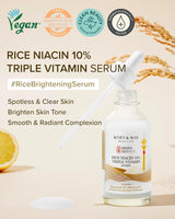 MARY & MAY | Rice Niacin 10 % Triple Vitamin Serum - 80 ml