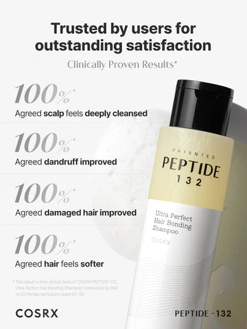 COSRX | Peptide‑132 Ultra Perfect Hair Bonding Shampoo - 200ml