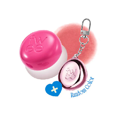 FWEE | Lip & Cheek Blurry Pudding Pot Keyring Set