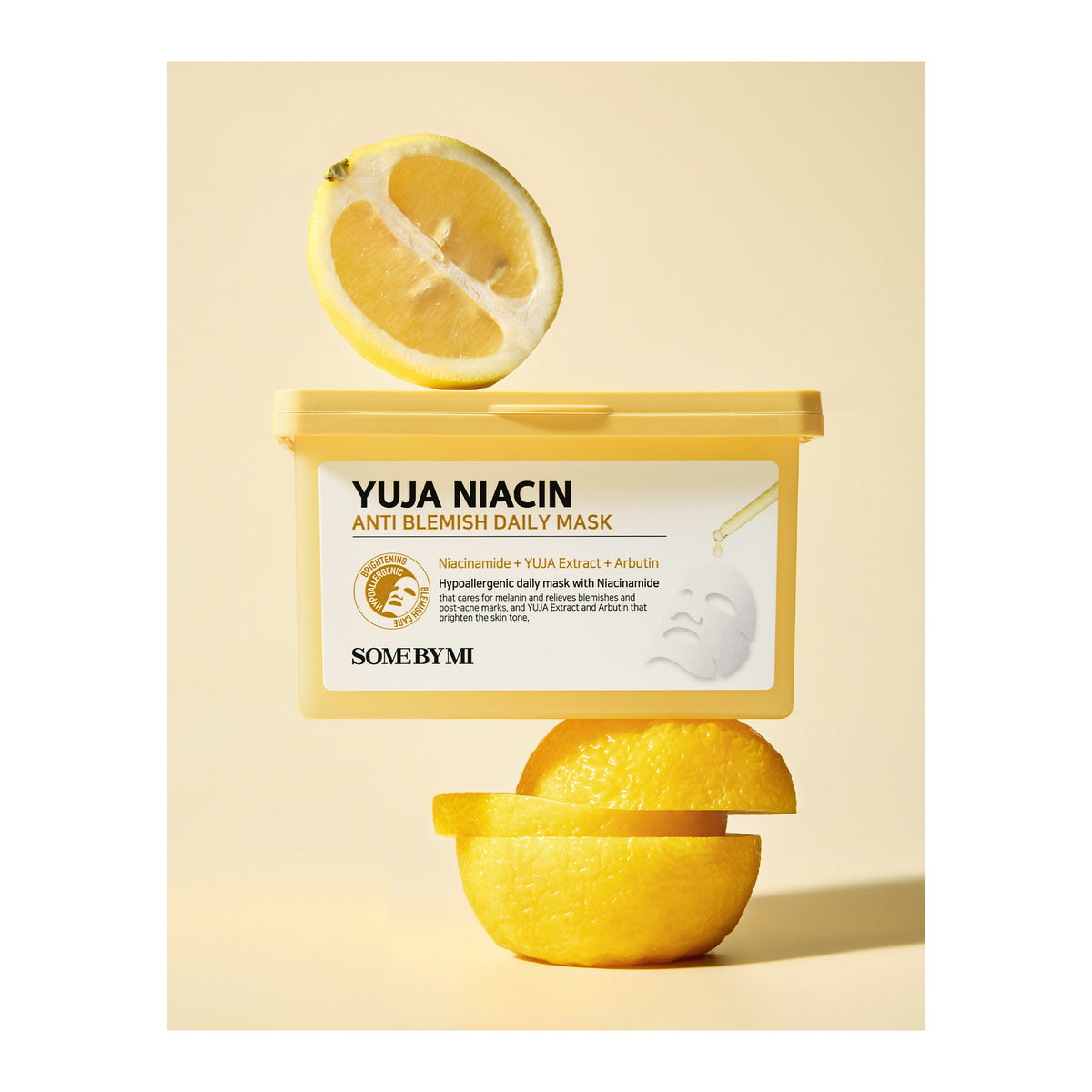 SOME BY MI | Yuja Niacin Anti-Blemish Daily Mask - 30 unidades