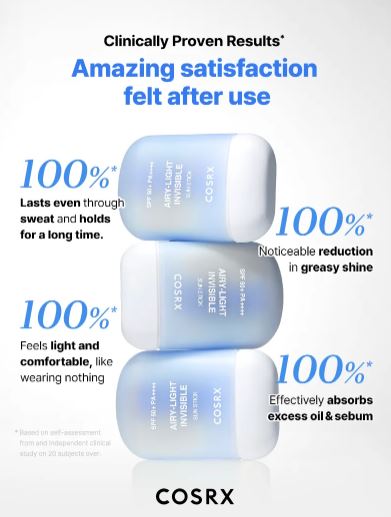 COSRX | Airy‑Light Invisible Sun Stick SPF50+ - 19gr