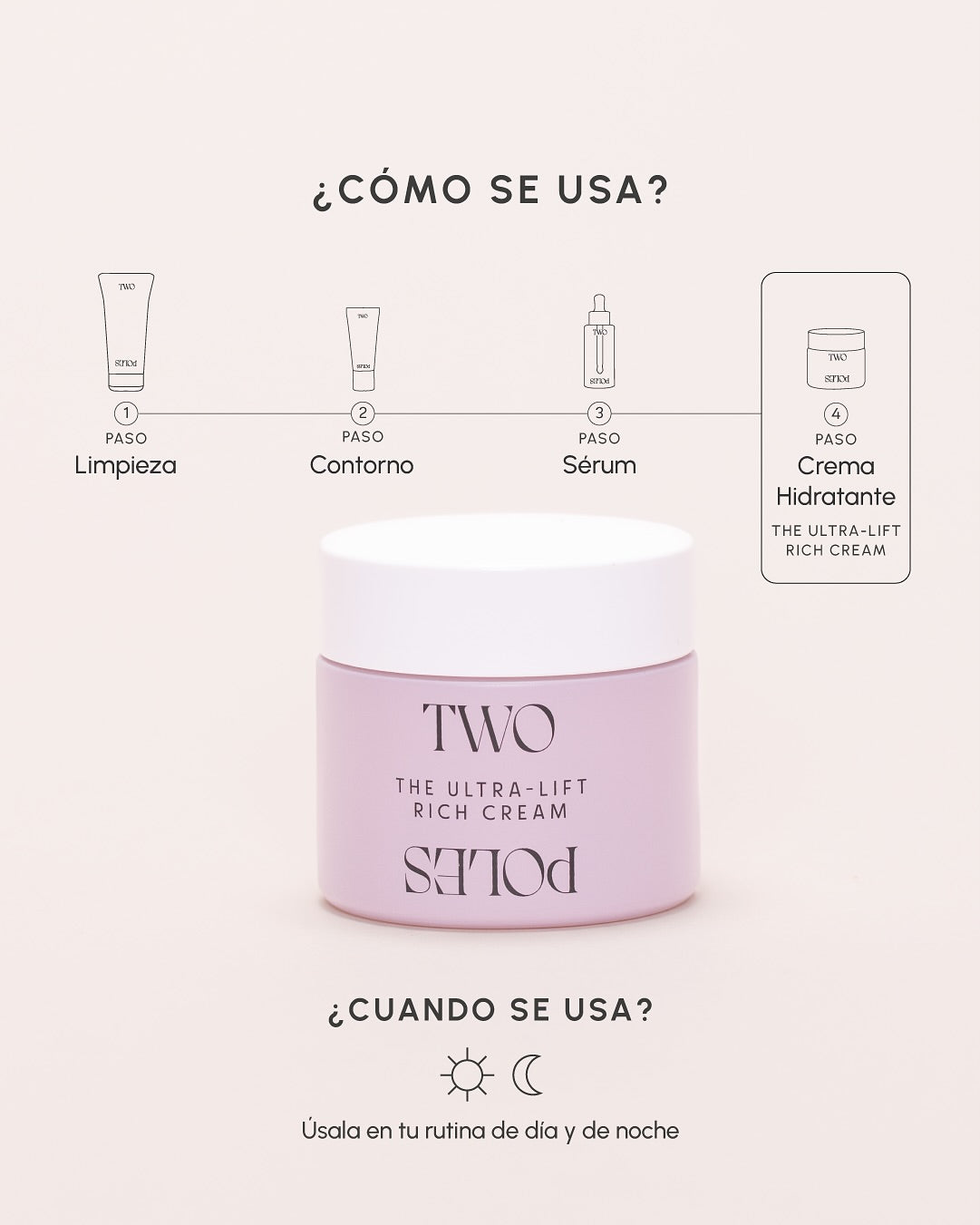 TWO POLES | The Ultra-Lift Rich Cream - 50ml