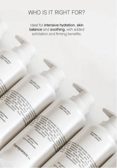 TRANSPARENT LAB | Calming Urea Body Cream - 400ml