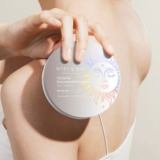 Vegan Niacinamide Panthenol Sun Cushion SPF50+