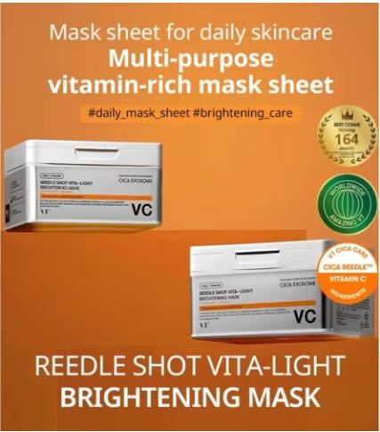 VT COSMETICS | Reedle Shot Vita-Light Brightening Mask