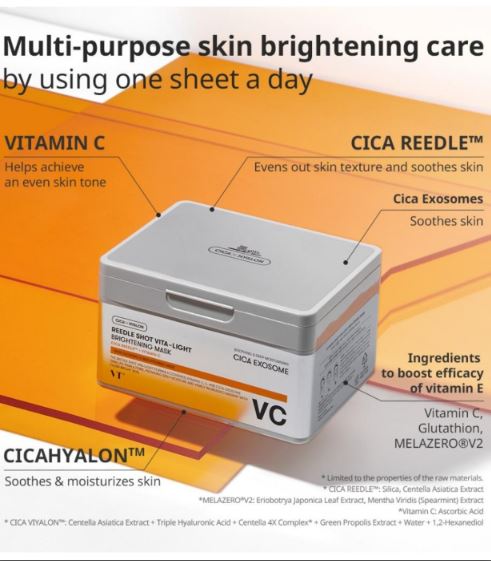 VT - Reedle Shot Vita-Light Brightening Mask