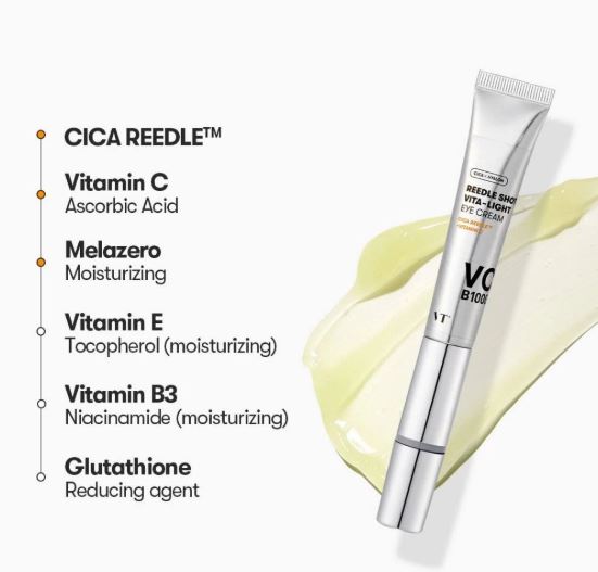 VT COSMETICS | Reedle Shot Vita-Light Eye Cream - 15ml