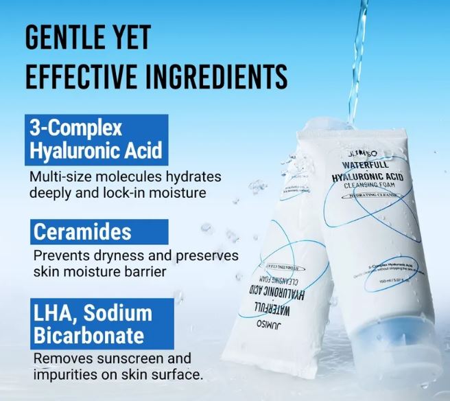Formato de viaje - Jumiso Waterfull Hyaluronic Acid Cleansing Foam 20ml