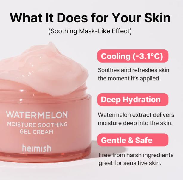 HEIMISH | Watermelon Moisture Soothing Gel Cream - 150ml