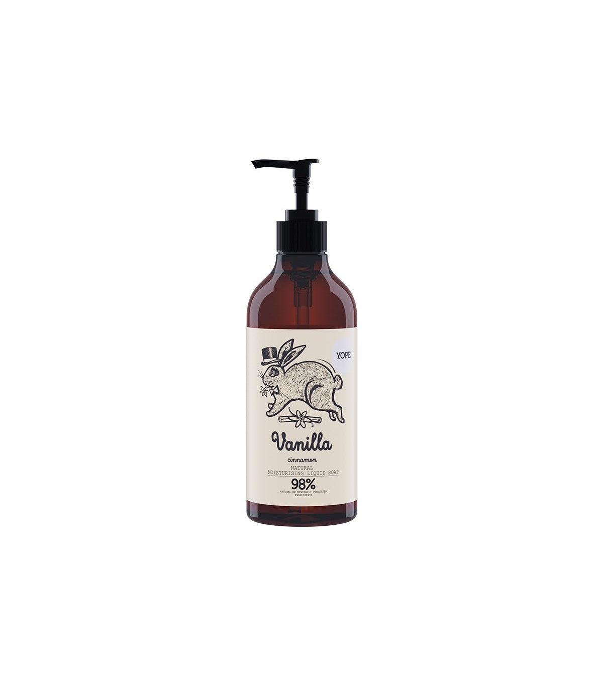 YOPE | Vanilla & Cinnamon Natural Moisturising Hand Soap - 500ml