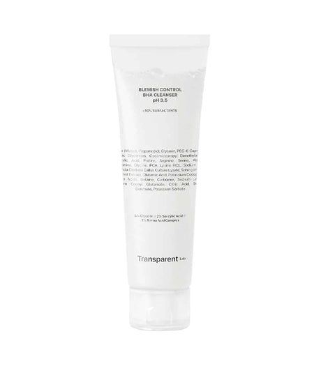 Blemish Control BHA Cleanser PH 3.5 de Transparent Lab