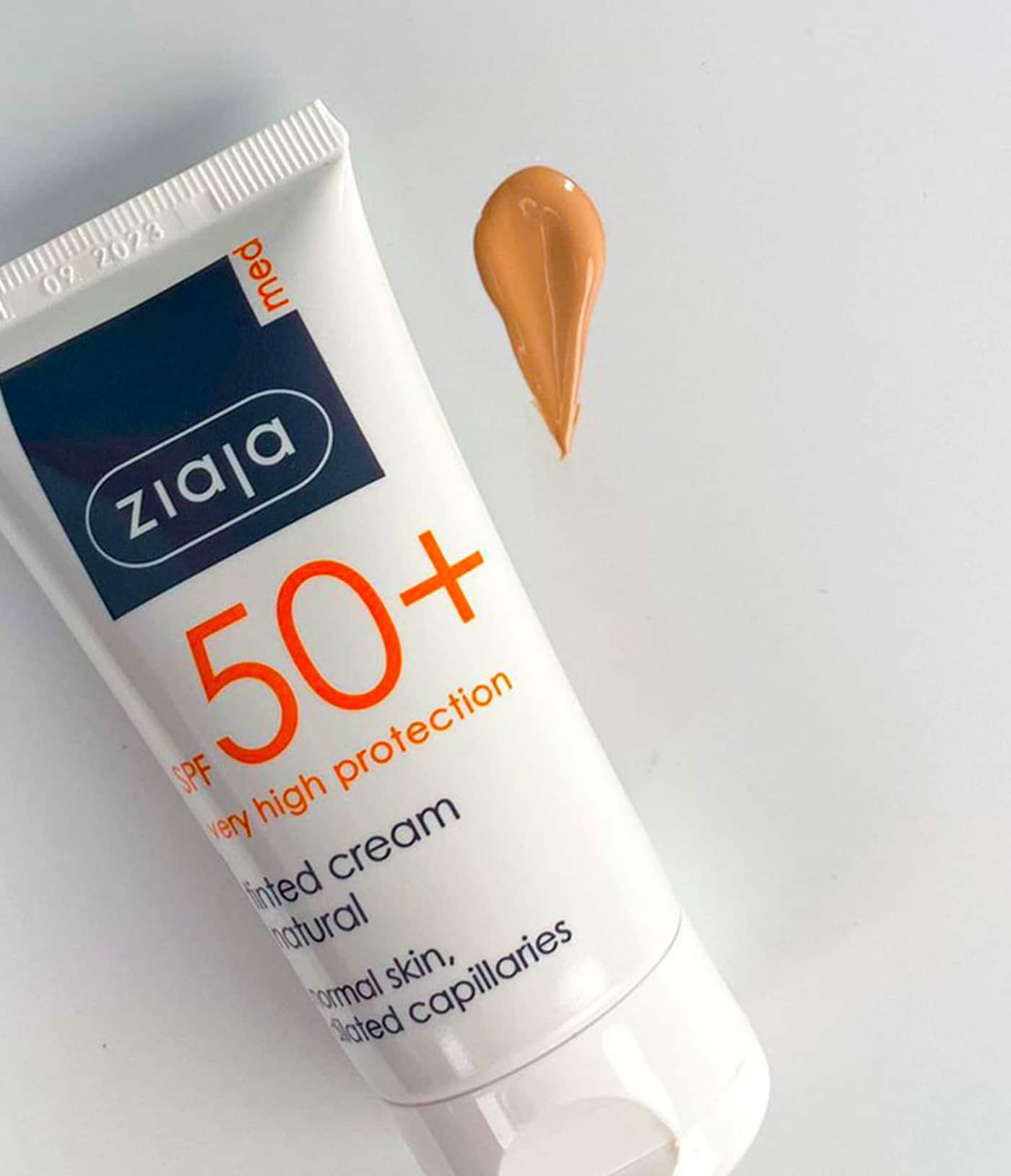 Facial Protective Cream SPF50+ Color • Ziaja • International