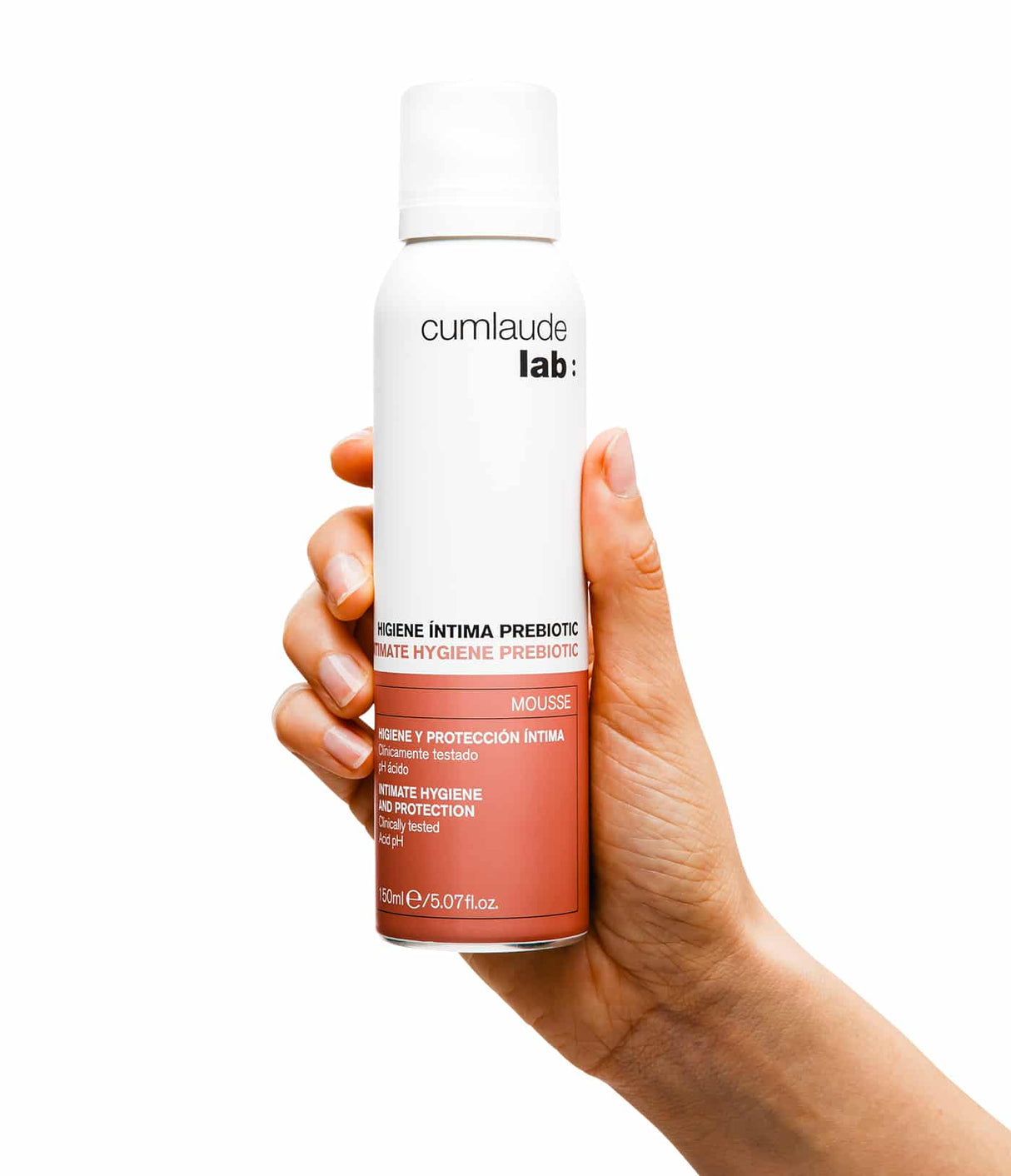 Higiene Íntima Prebiotic Mousse de Cumlaude Lab