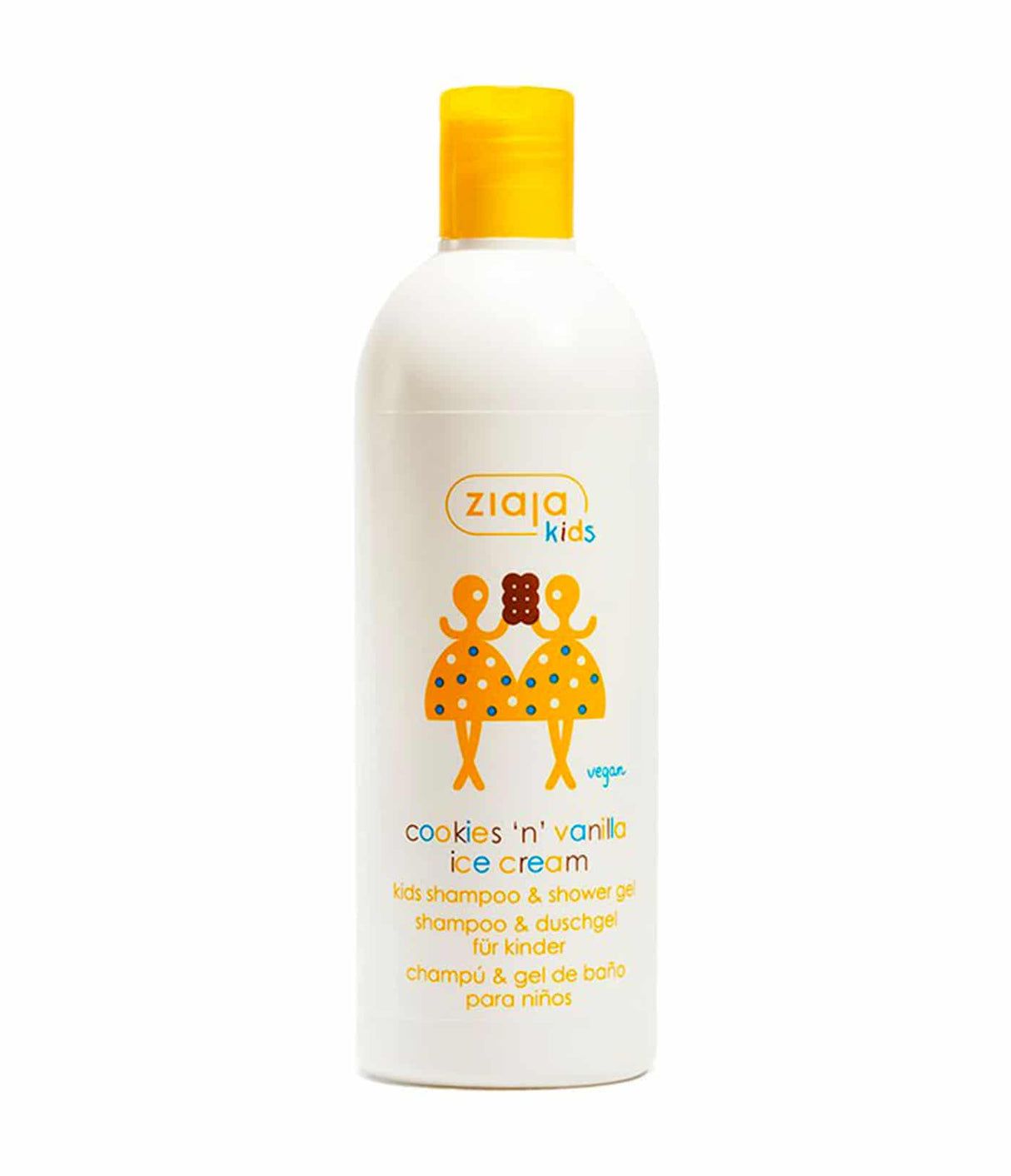 Kids Shampoo & Shower Gel - Cookies 'n' Vanilla Ice Cream de Ziaja