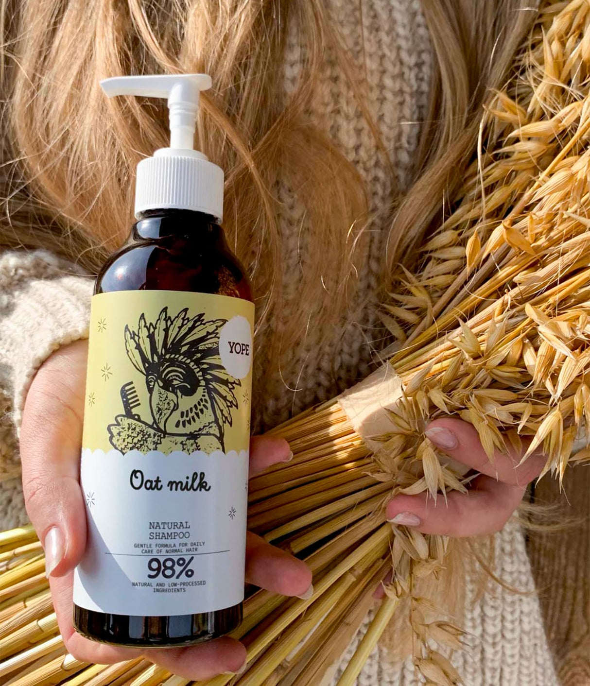 Oat Milk Natural Shampoo de Yope