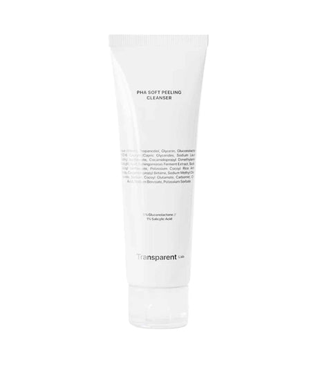 PHA Soft Peeling Cleanser de Transparent Lab