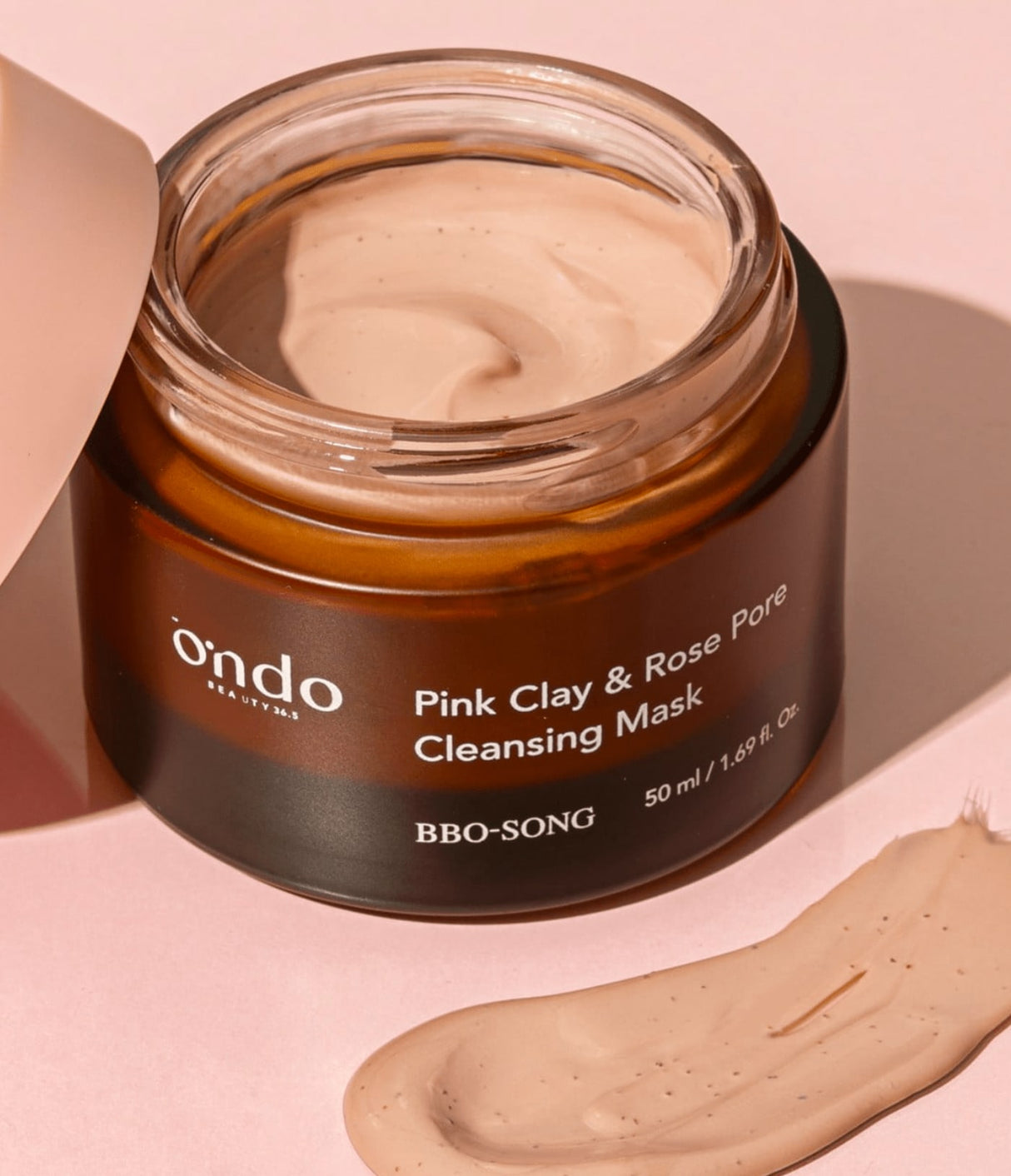 Pink Clay & Rose Pore Cleansing Mask de Ondo Beauty 36.5