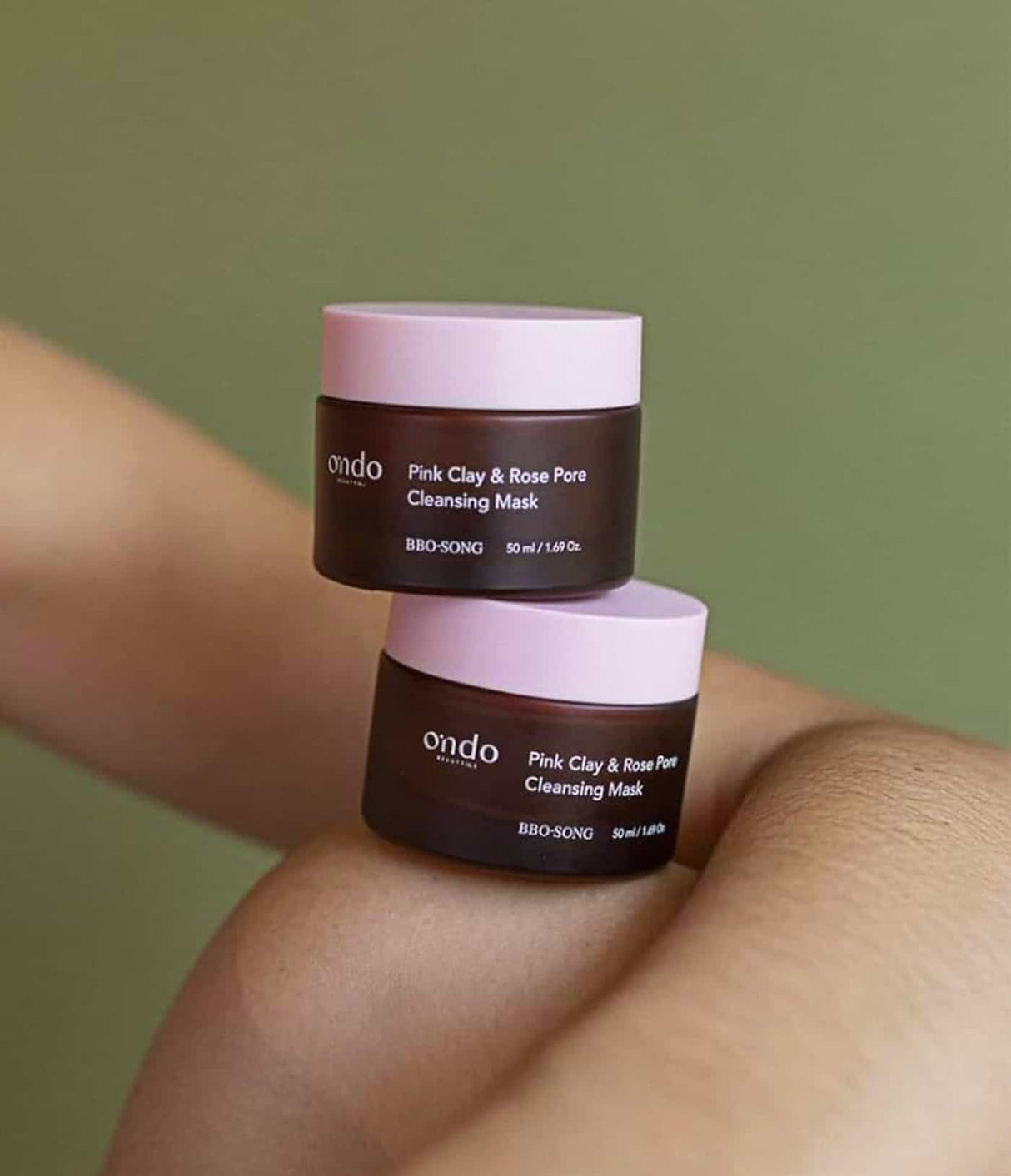 Pink Clay & Rose Pore Cleansing Mask de Ondo Beauty 36.5