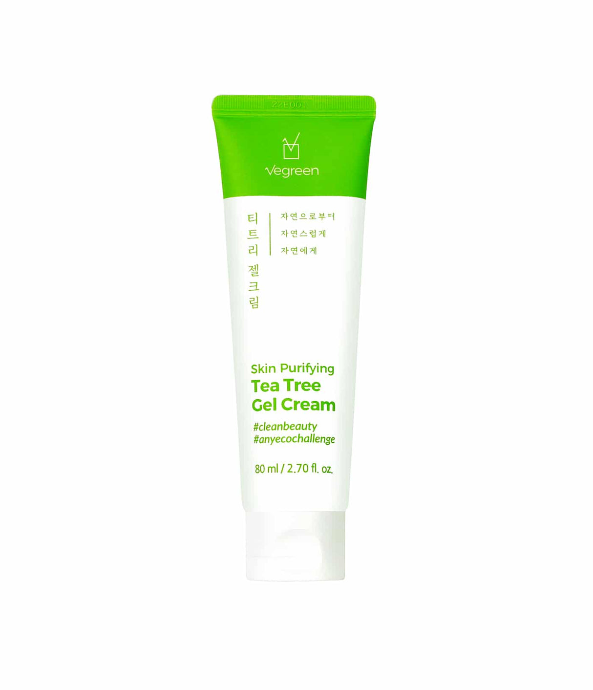 Skin Purifying Tea Tree Gel Cream de Vegreen