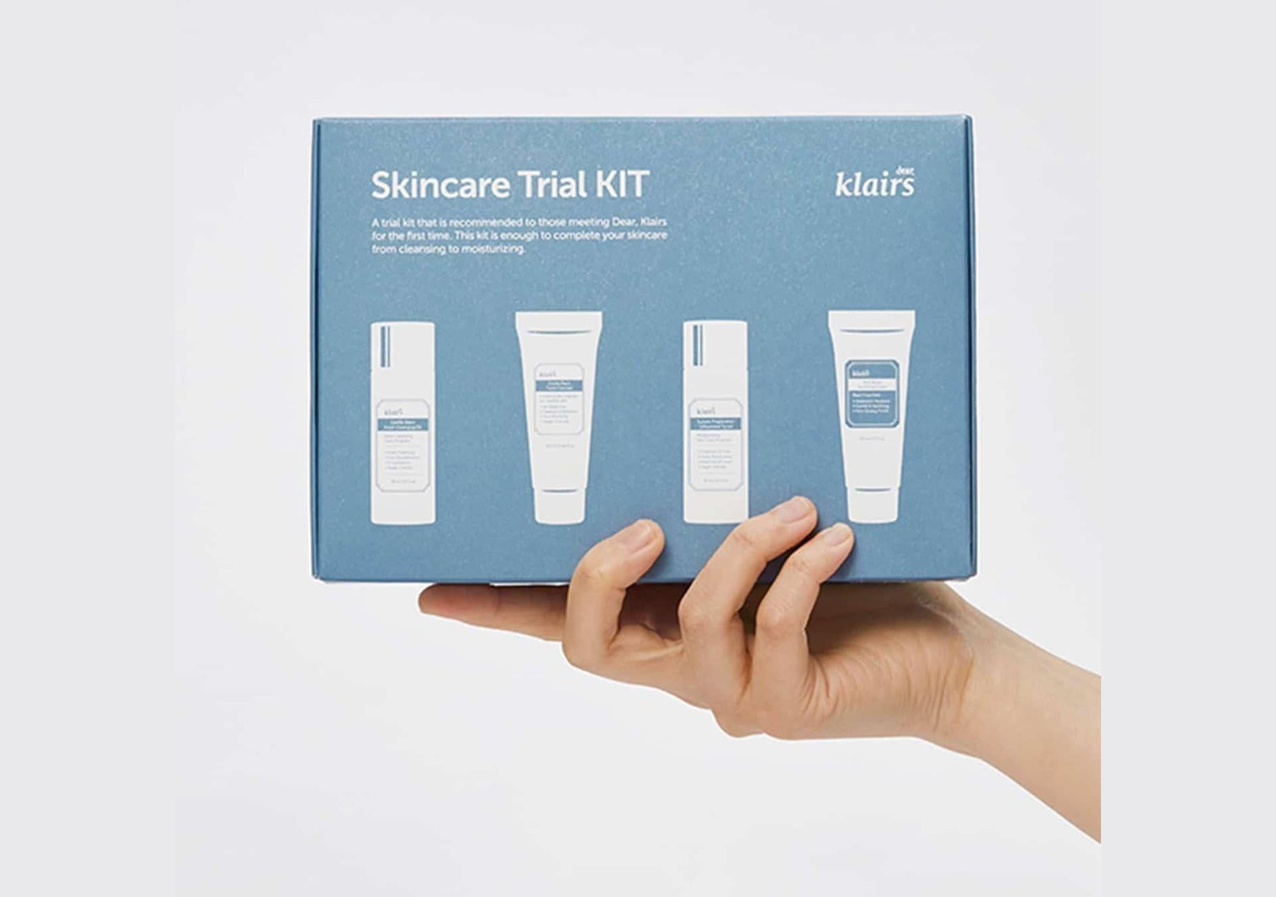klairs サンプルトライアルセット Experience Gentle and Hydrating Skincare with Klairs Trial Kit