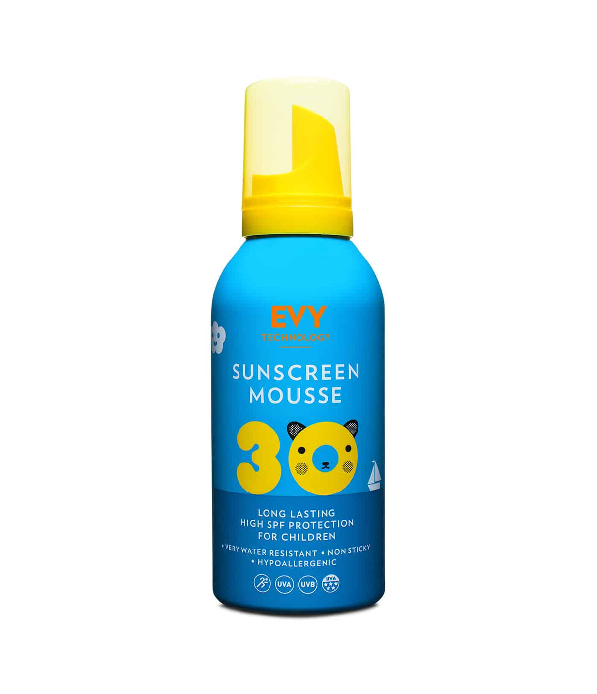 Sunscreen Mousse Kids SPF 30 de EVY Technology